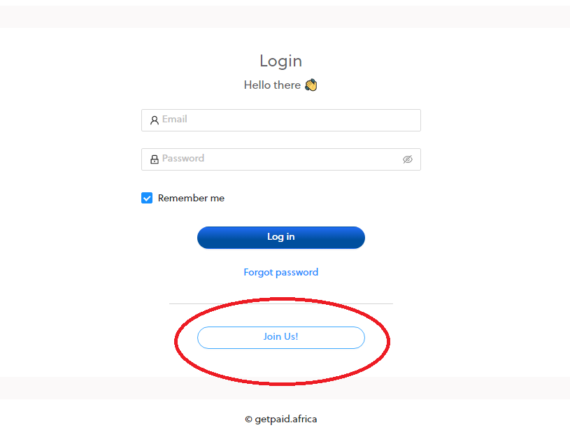 How to register with GetPaid -Login menu